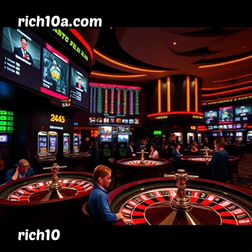 Roleta e blackjack rich10